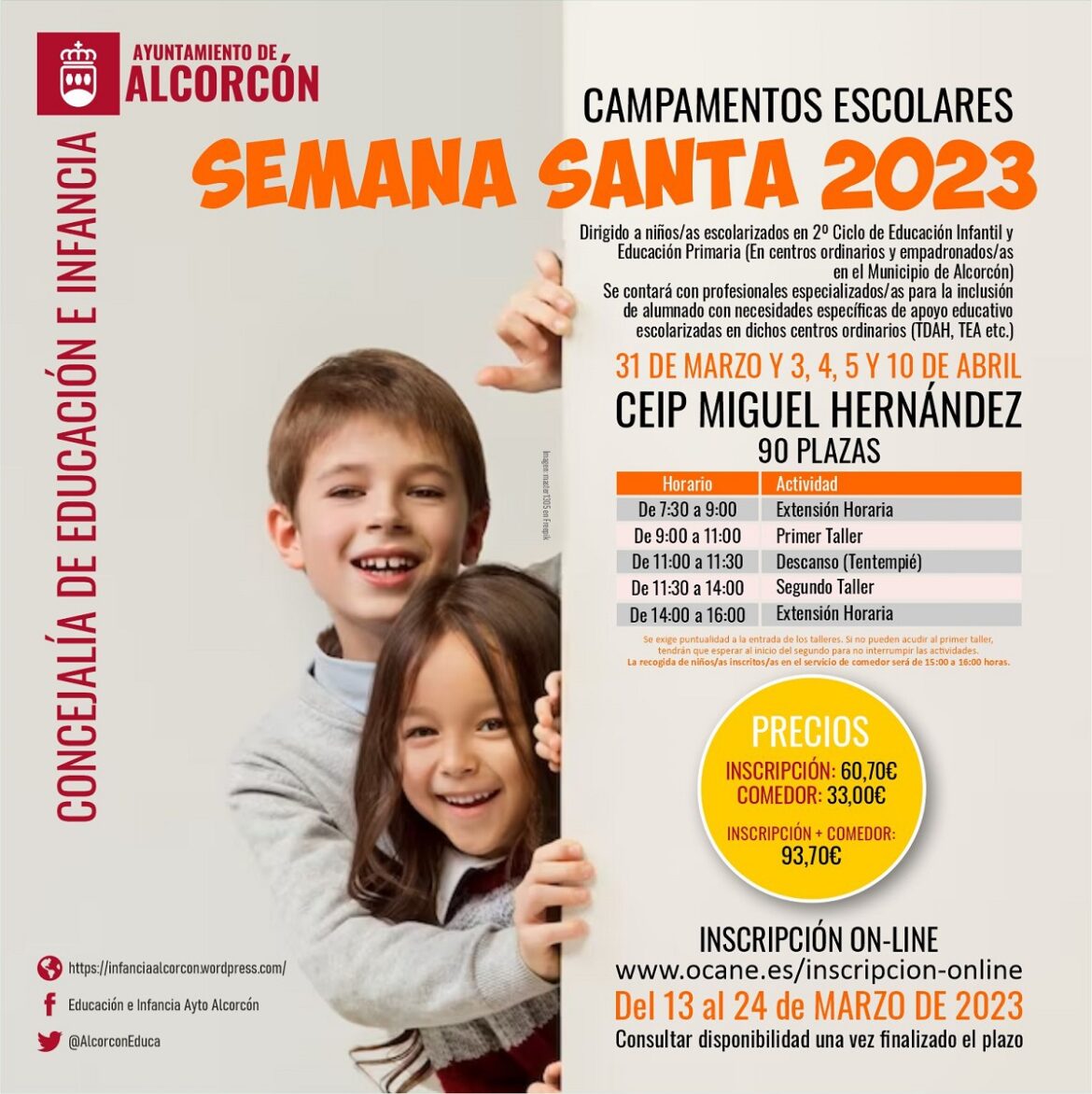 Campamentos Escolares Para La Semana Santa 2023 La Gaceta De Alcorcón 0531