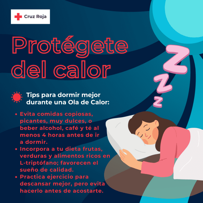 Consejos De Cruz Roja Para Combatir El Calor Y Dormir Mejor La Gaceta De Alcorc N