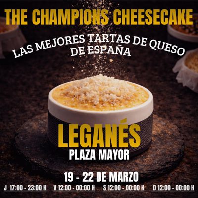 champions cheesecake Leganés